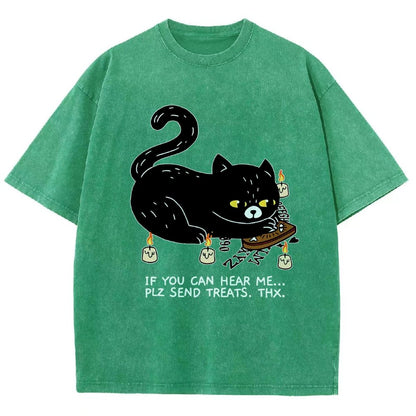 Send Treats Thx Vintage Distressed T-shirt