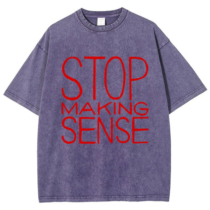 Stop Making Sense Vintage Distressed T-shirt