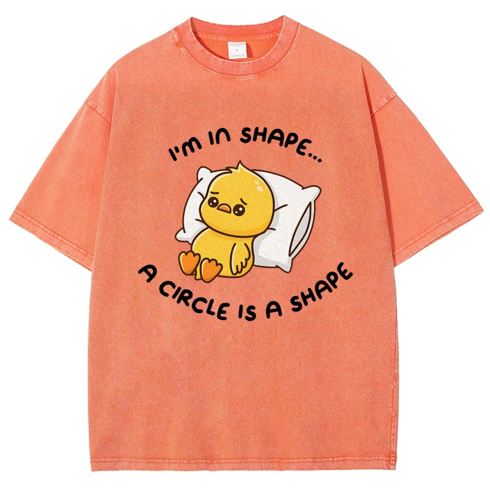 I'm In Shape Vintage Distressed T-shirt