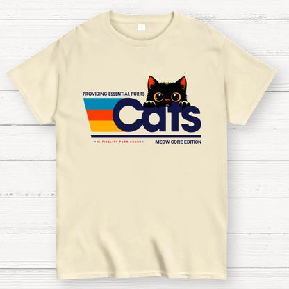 Retro Cats Geek T-Shirt