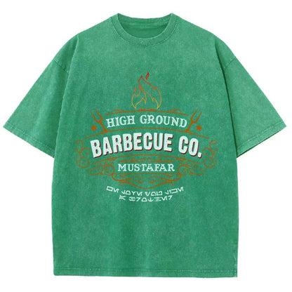 High Ground BBQ Vintage Distressed T-shirt