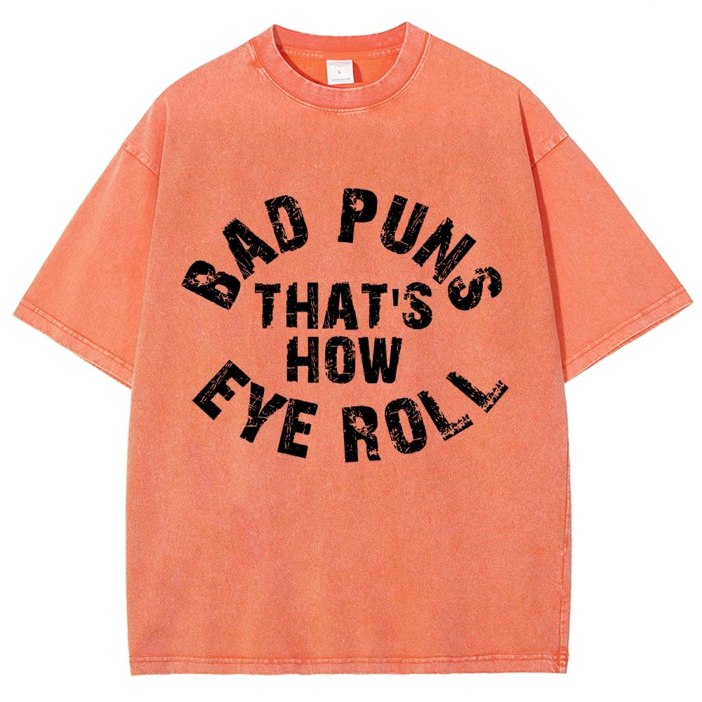 Eye Roll Vintage Distressed T-shirt