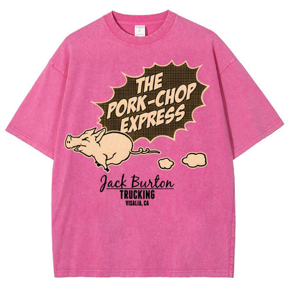 The Pork-Chop Express Vintage Distressed T-shirt