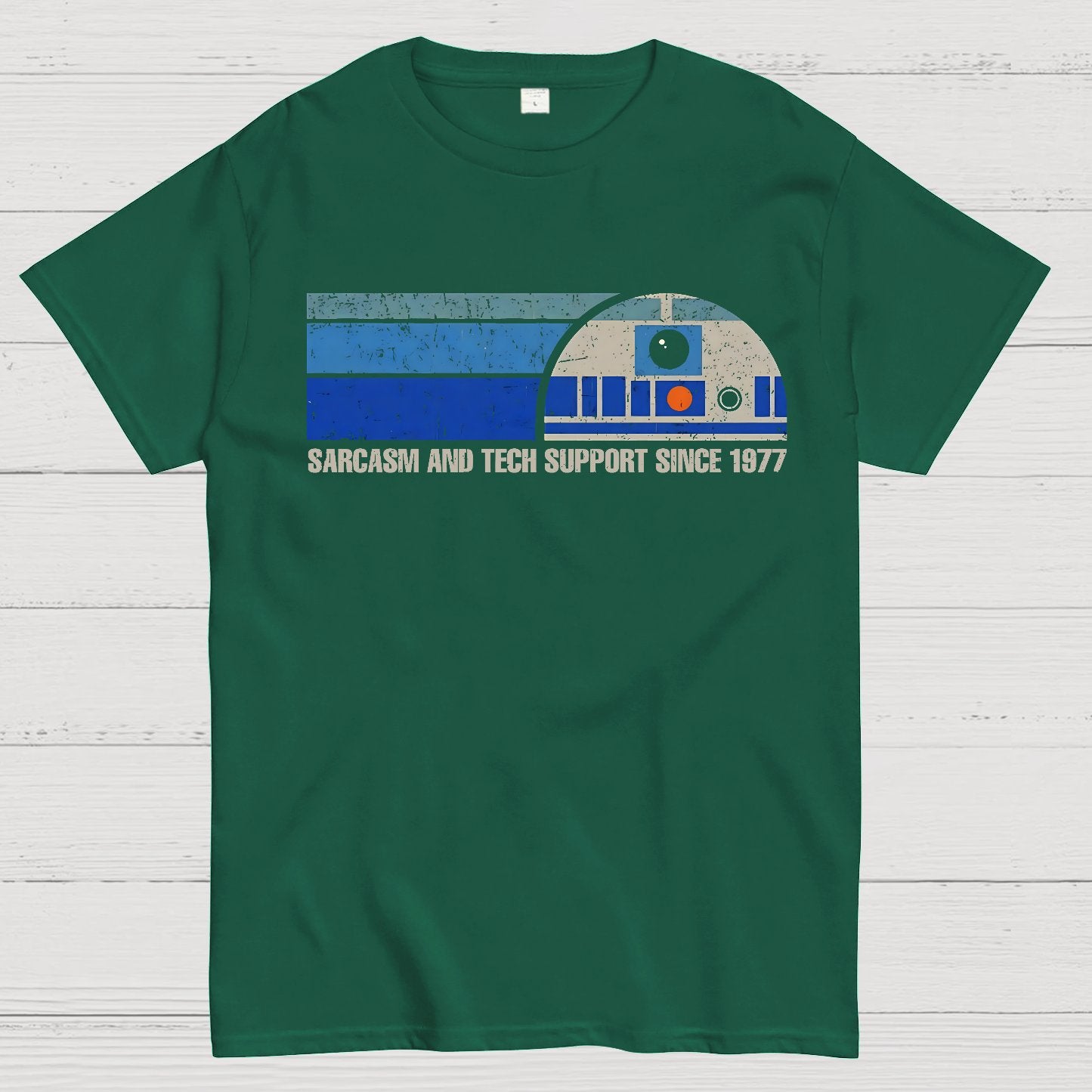 Providing Sarcasm and Tech Support Since 1977 Geek T-Shirt