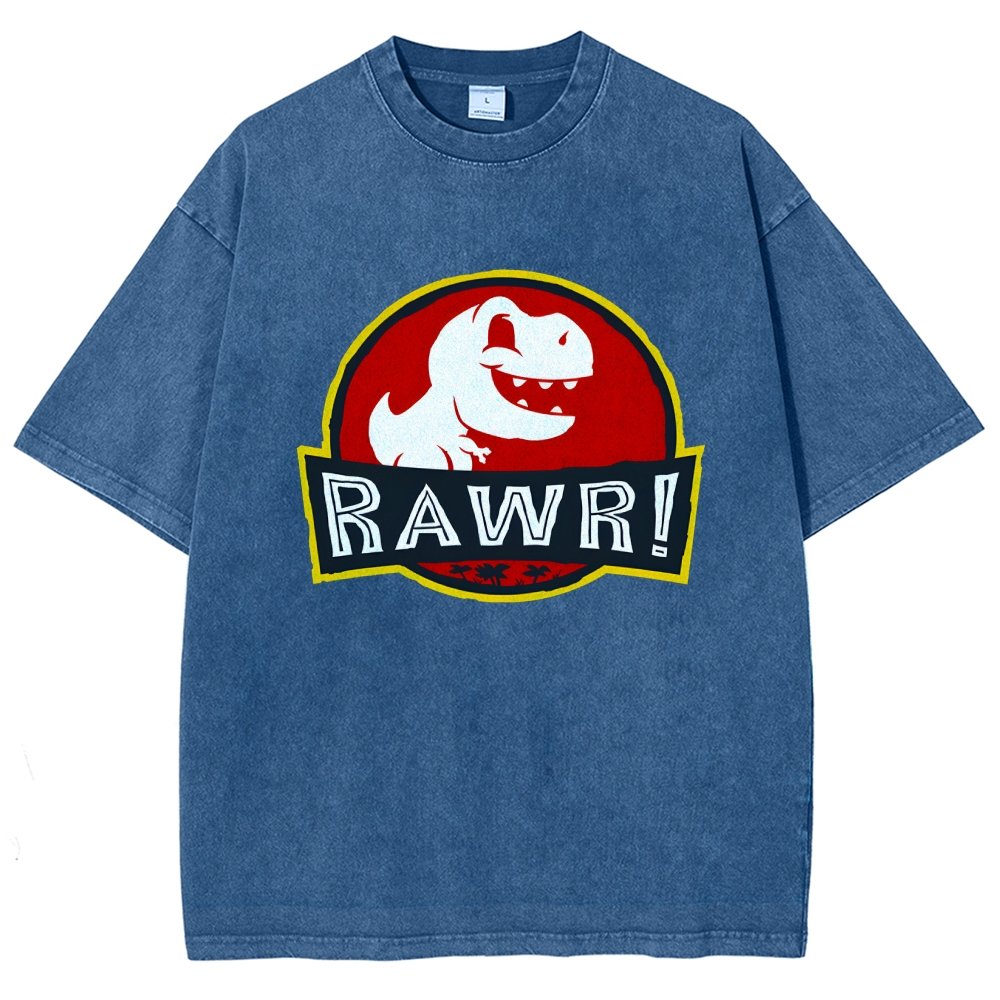 RAWR! Vintage Distressed T-shirt