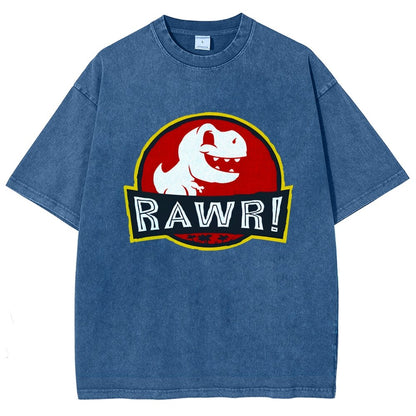 RAWR! Vintage Distressed T-shirt