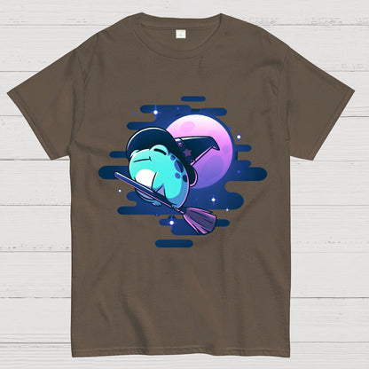 Halloween Frog Witch Geek T-Shirt