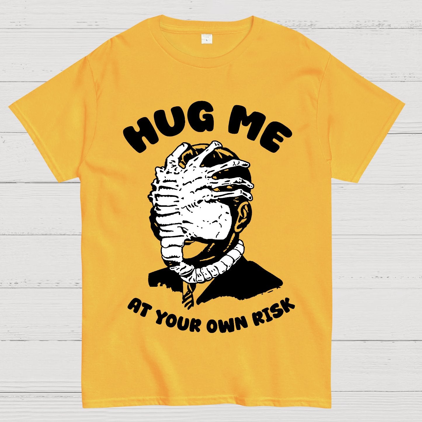 Hug Me At Your Own Risk Geek T-Shirt