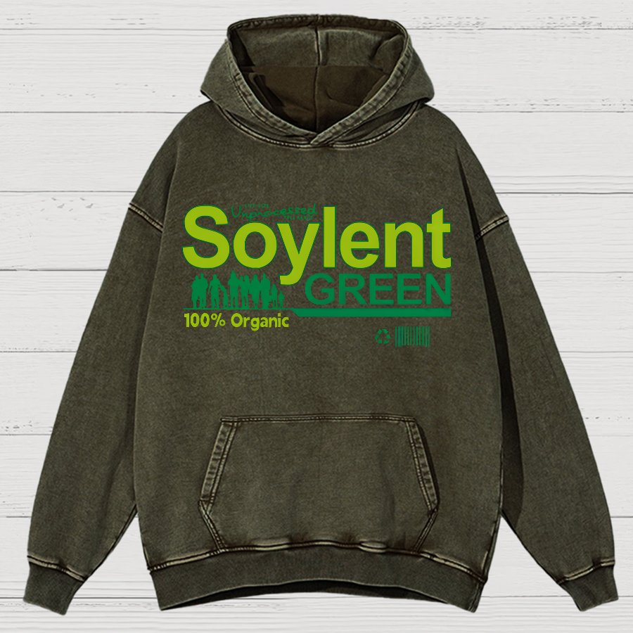 Soylent Green Vintage Distressed Hoodie