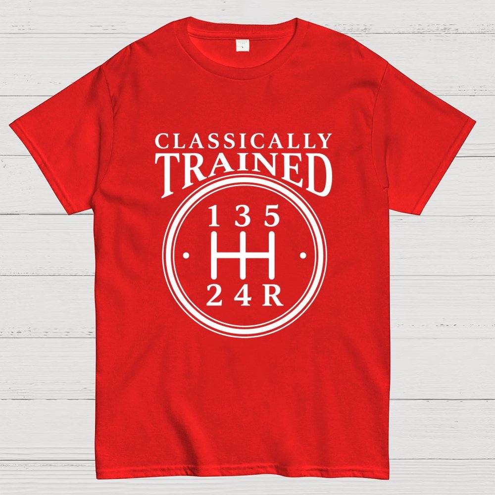 Classically Trained Art Print Geek T-Shirt