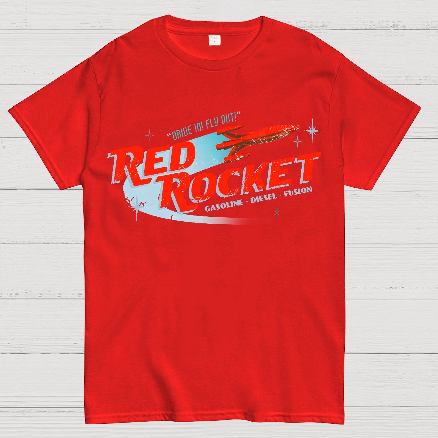 Red Rocket Geek T-Shirt