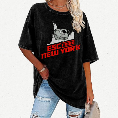 Esc from New Town Vintage Distressed T-shirt