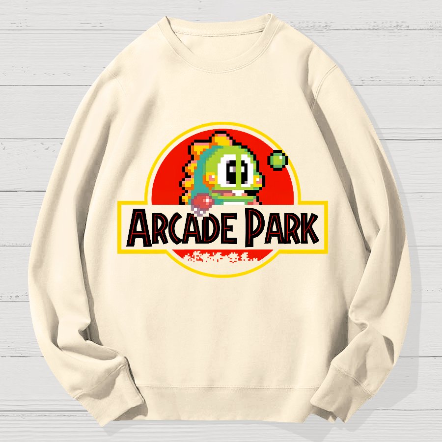 Arcade Park Geek Cotton Sweatshirt