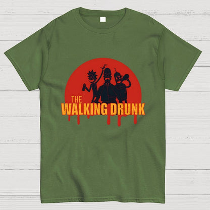 The Walking Drunk Geek T-Shirt
