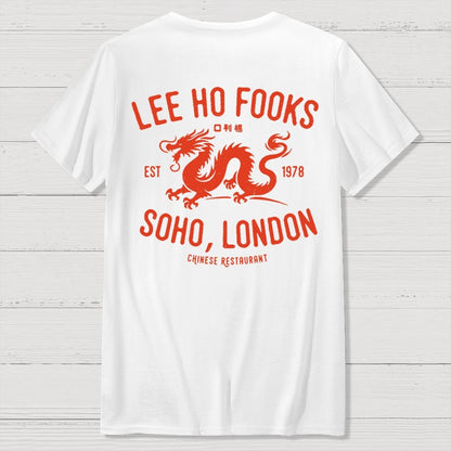 Lee Ho Fooks Vintage Resto Front And Back Printing Geek T-Shirt