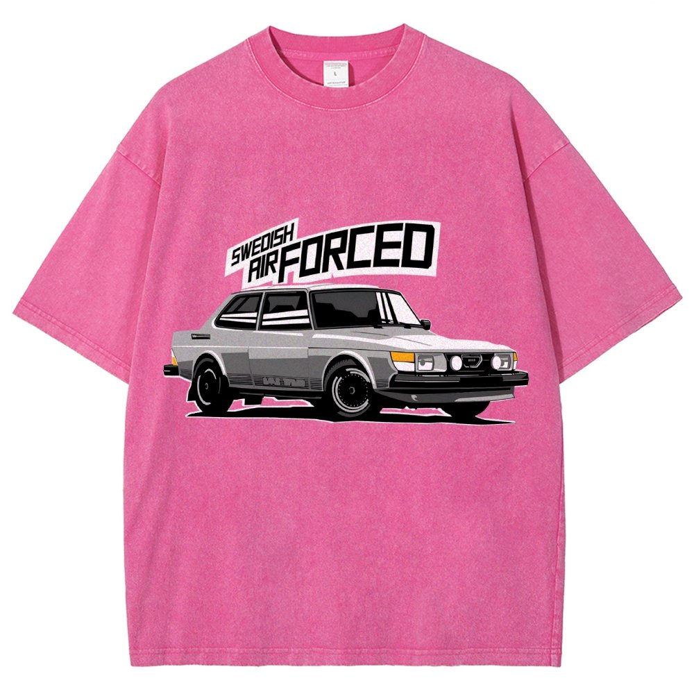 Sweoish Airforced Vintage Distressed T-shirt