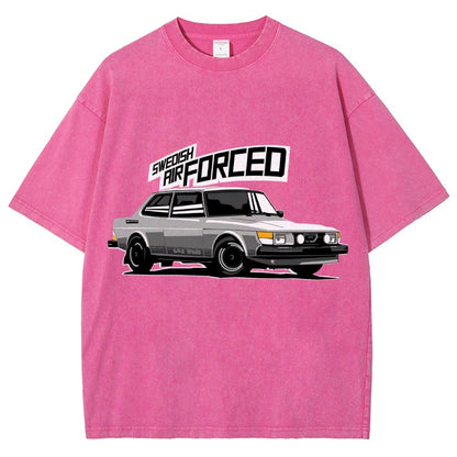 Sweoish Airforced Vintage Distressed T-shirt