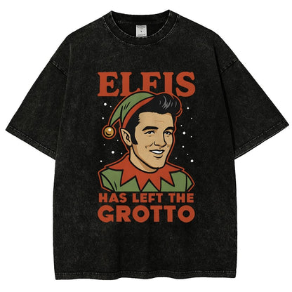 Elfis Vintage Distressed T-shirt