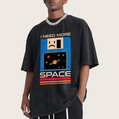 I Need More Space Vintage Distressed T-shirt