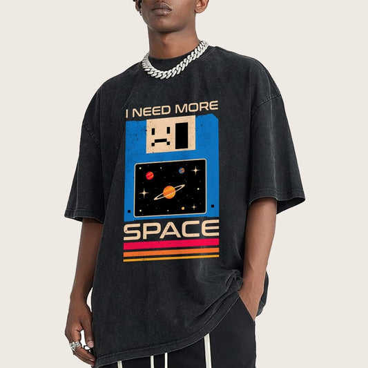 I Need More Space Vintage Distressed T-shirt