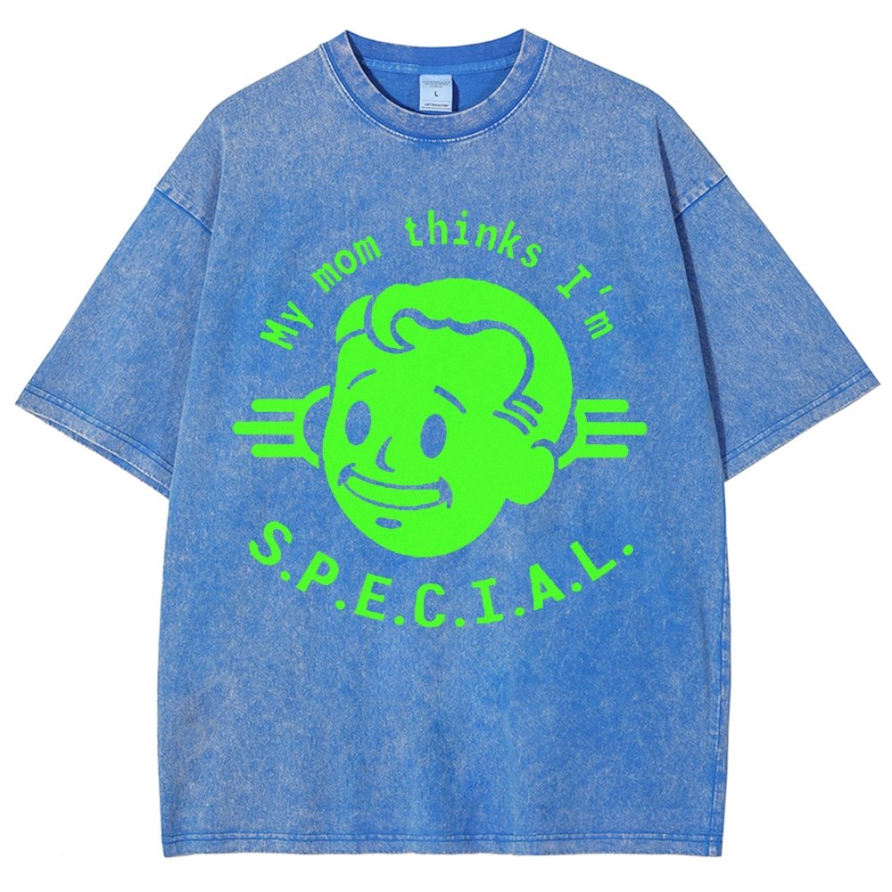 My Mom Thinks I'm S.U.P.E.R. Vintage Distressed T-shirt