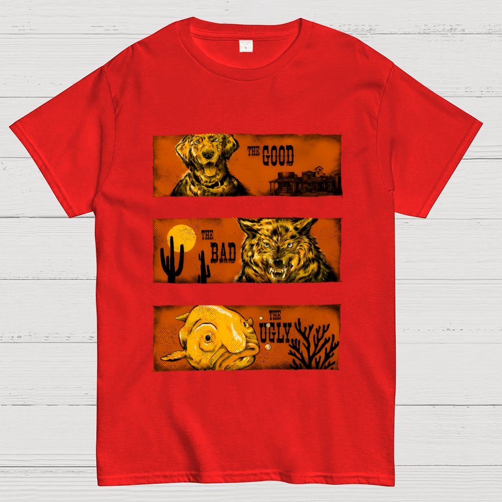 The Good The Bad The Ugly Geek T-Shirt