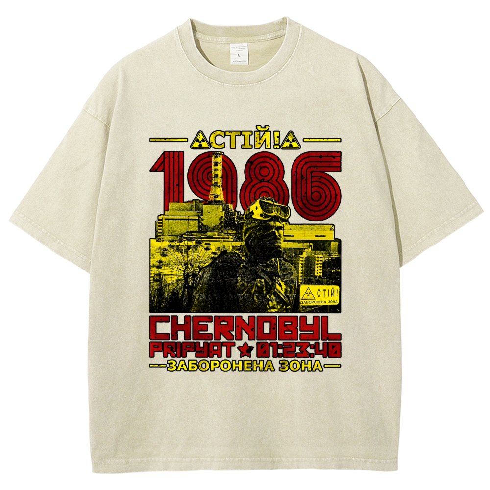 Chernobyl 1986 Vintage Distressed T-shirt