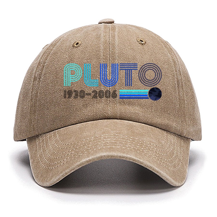Pluto Never Forget - Funny Science Geeky Cotton Hat