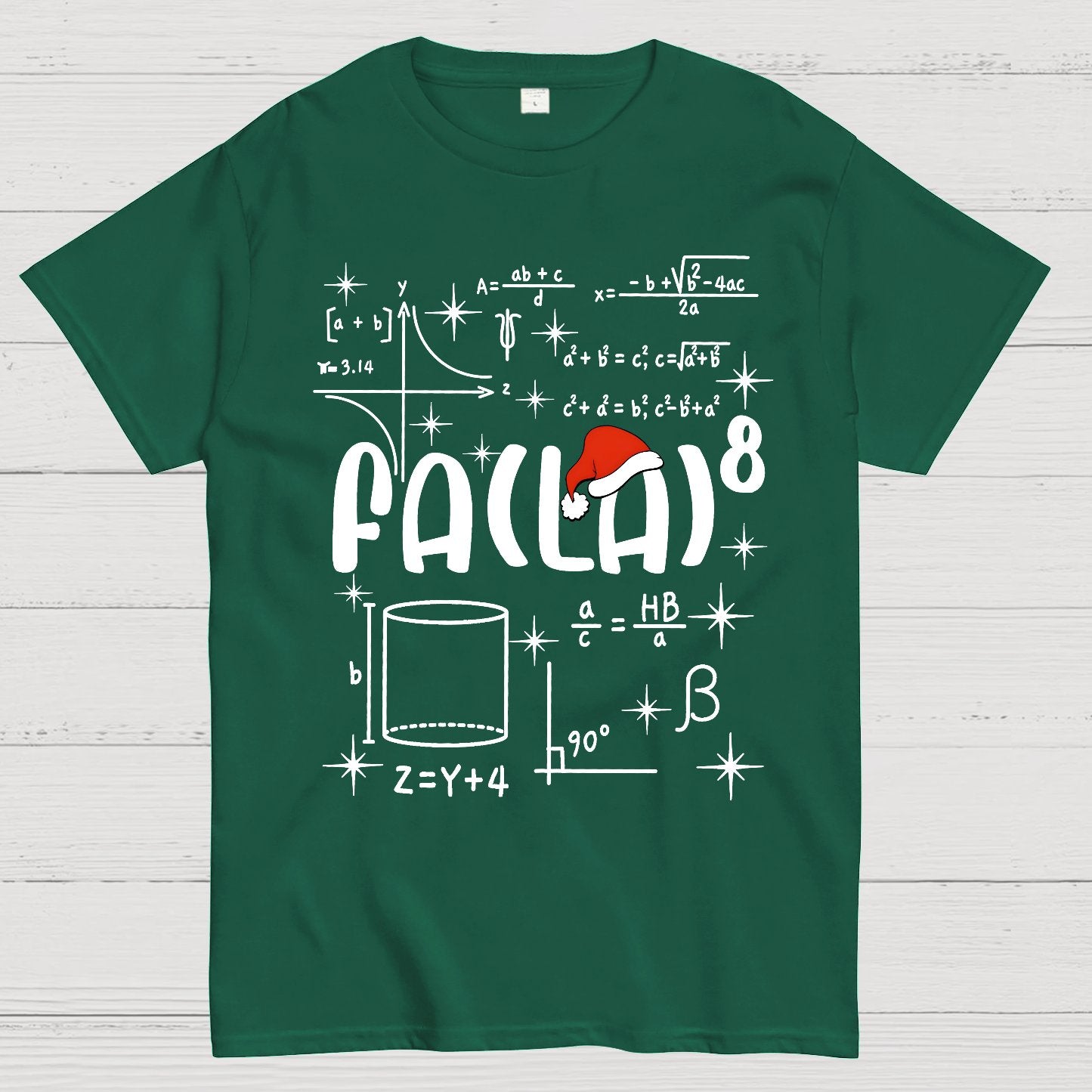 Christmas Math Fa La La Geek T-Shirt