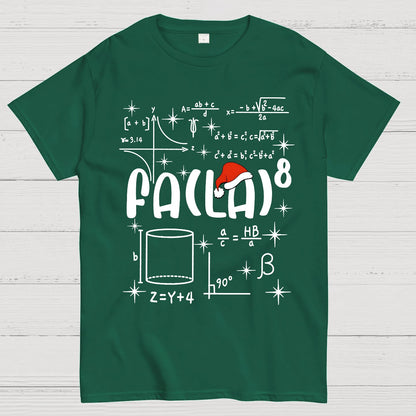 Christmas Math Fa La La Geek T-Shirt
