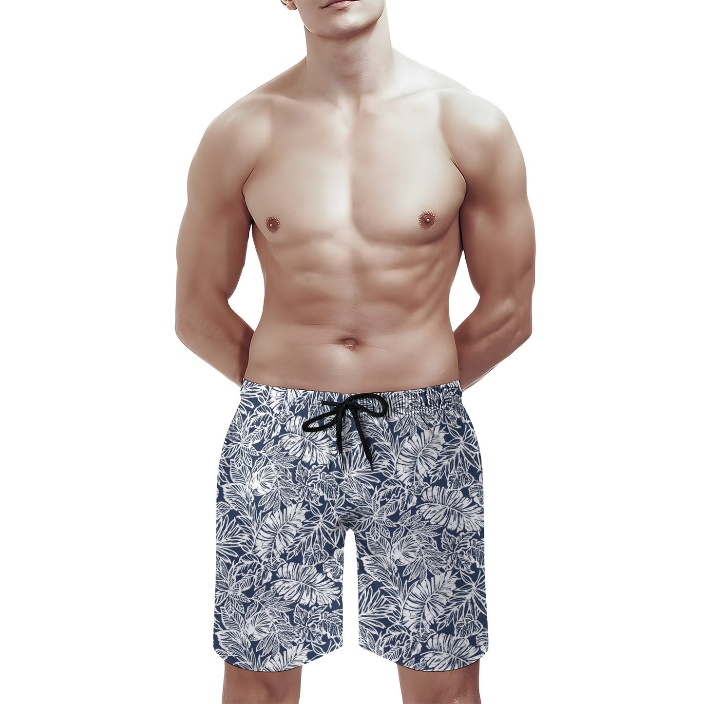 Batik Art Flowers Geek Shorts