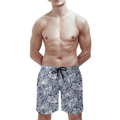 Batik Art Flowers Geek Shorts