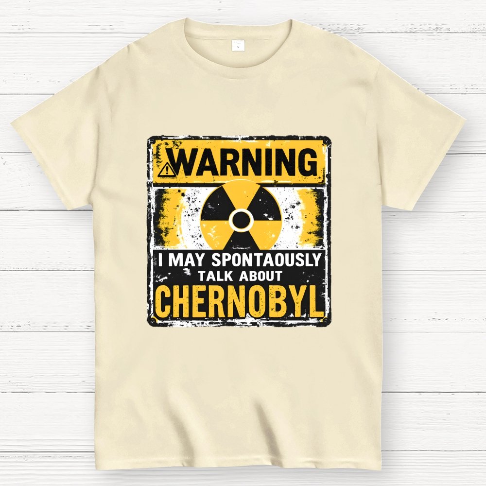 Chernobyl Warning Radiation Geek T-Shirt