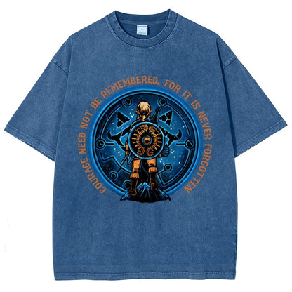 Courage From Within Vintage Distressed T-shirt