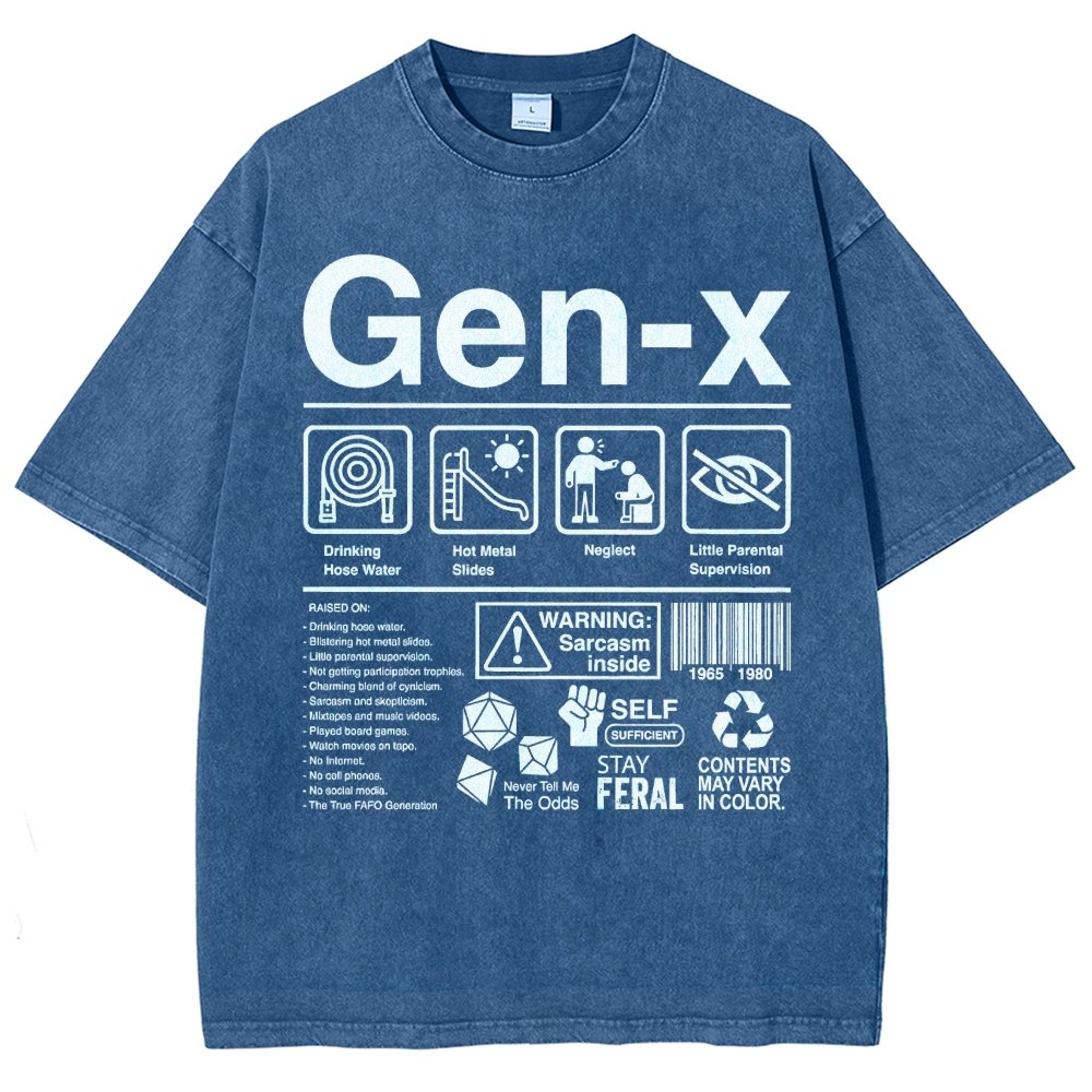 Gen X Label Vintage Distressed T-shirt