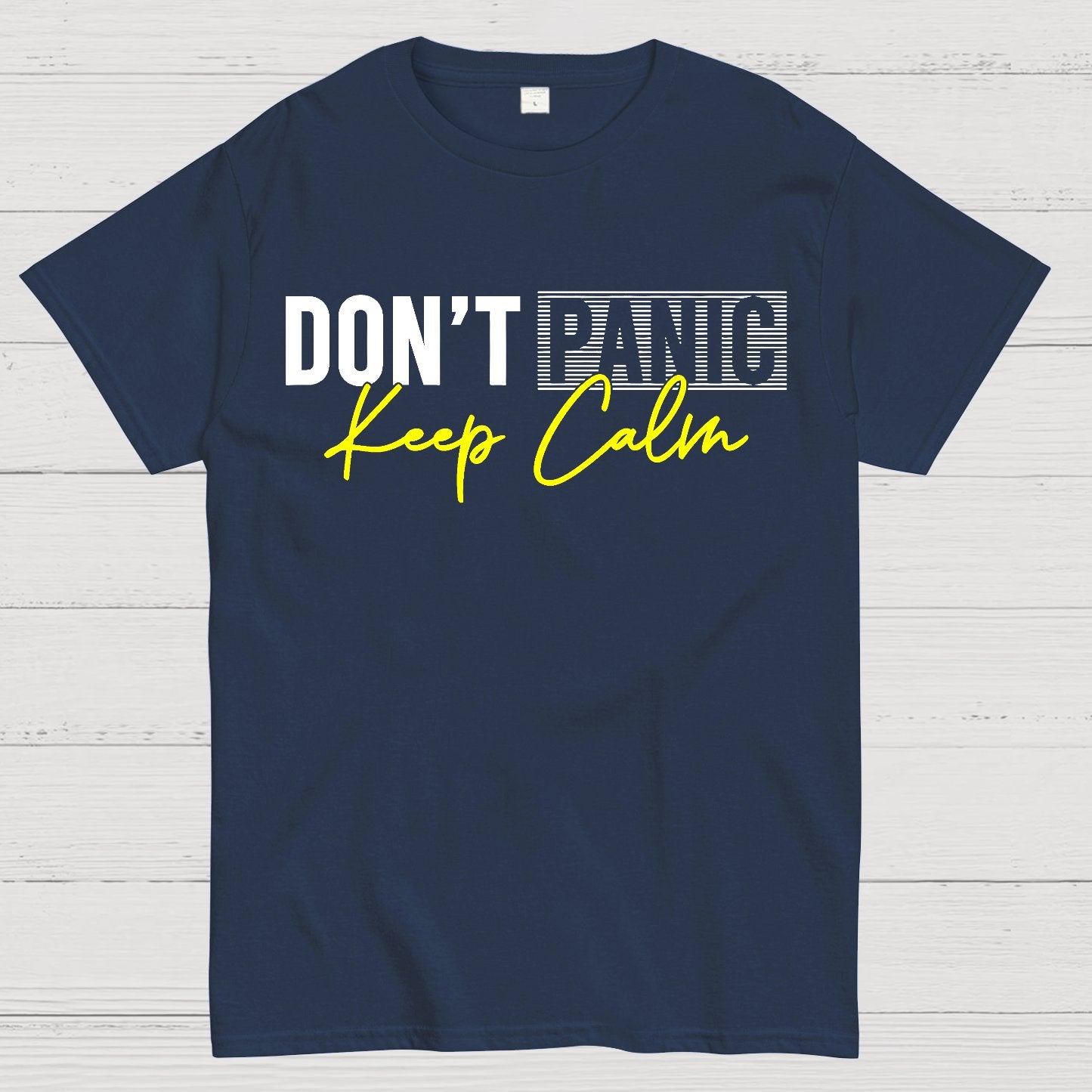 Don't Panic Keep Calm Geek T-Shirt