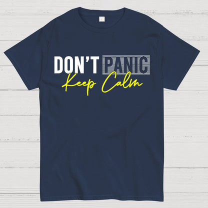Don't Panic Keep Calm Geek T-Shirt