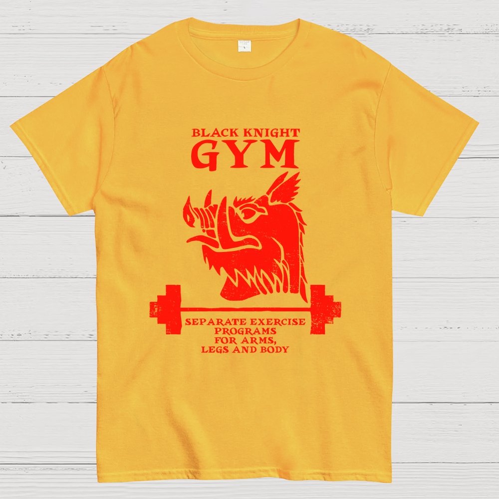 Black Knight Gym Geek T-Shirt