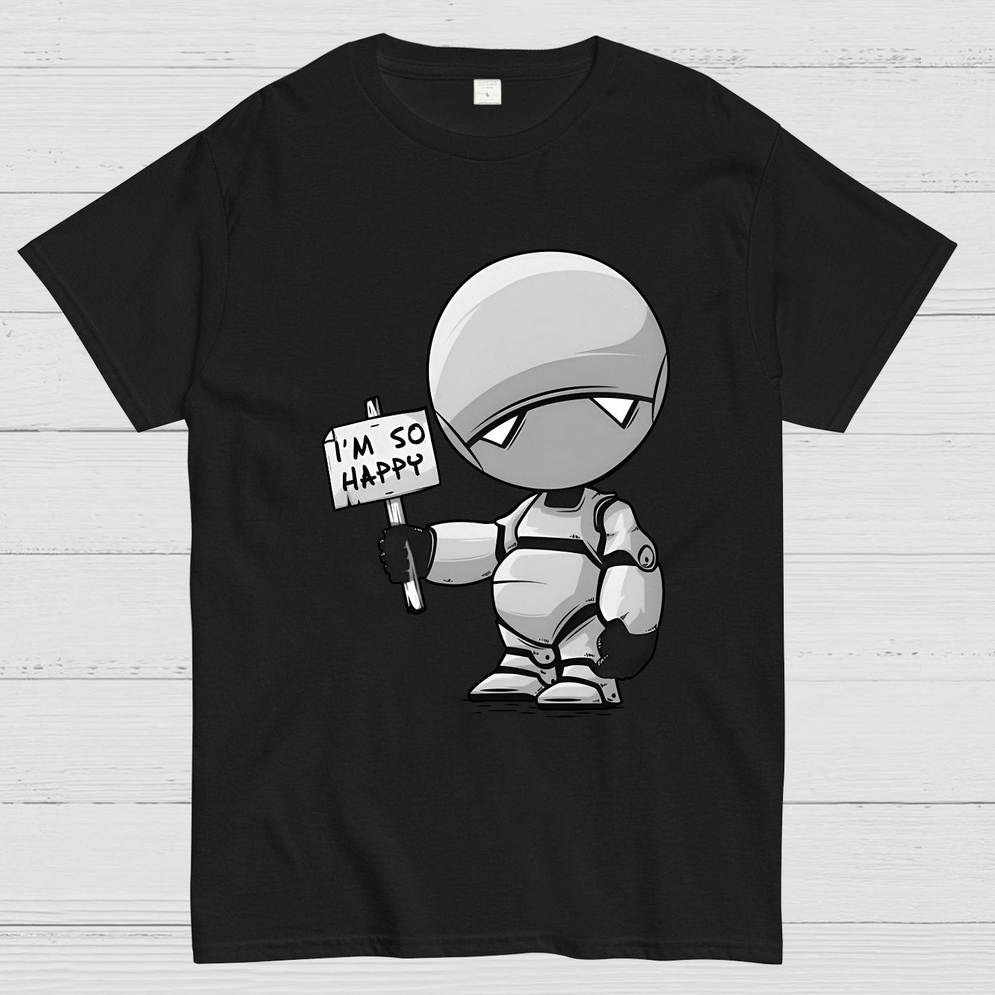 I'm So Happy Geek T-Shirt