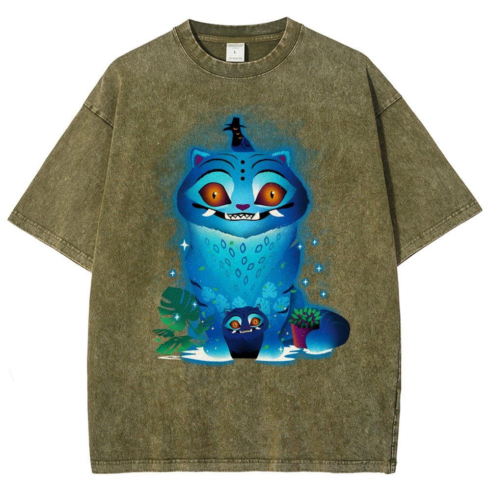 Derpy K-Tiger Vintage Distressed T-shirt