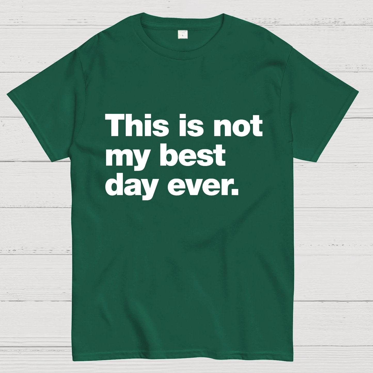 This Is Not My Best Day Ever Geeky T-Shirt