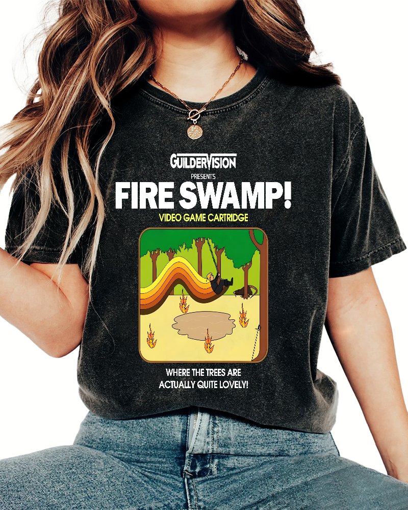 Retro Blazing Marsh Vintage Distressed T-shirt