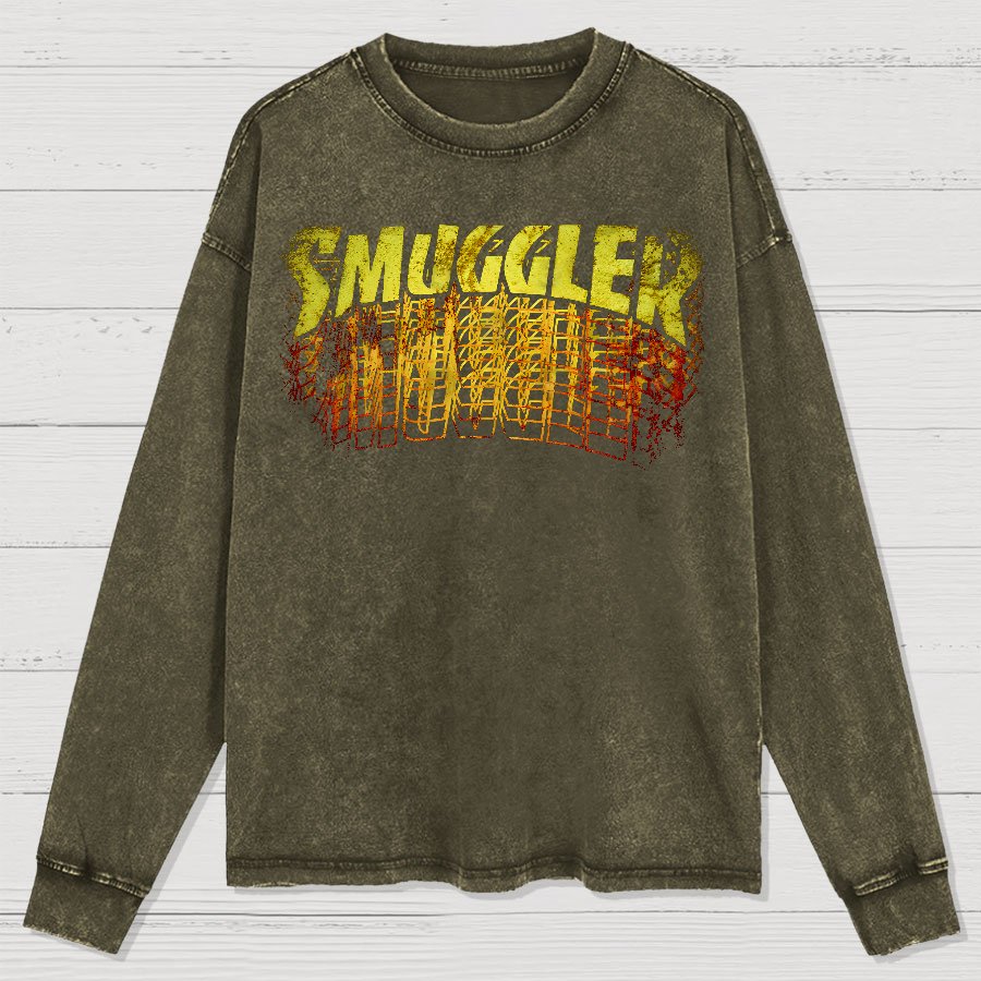Smugglers Washed Long Sleeve Tee
