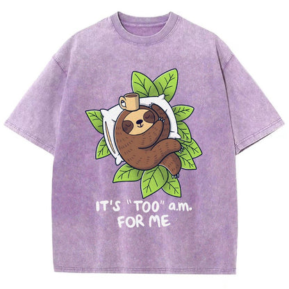It's Too A.M. For Me Vintage Distressed T-shirt