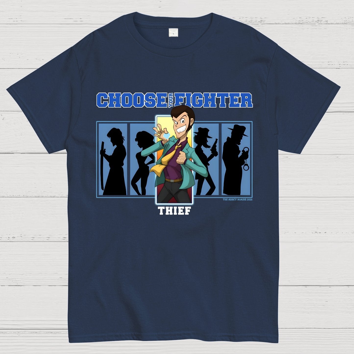 Choose Your Fighter Thief Geek T-Shirt