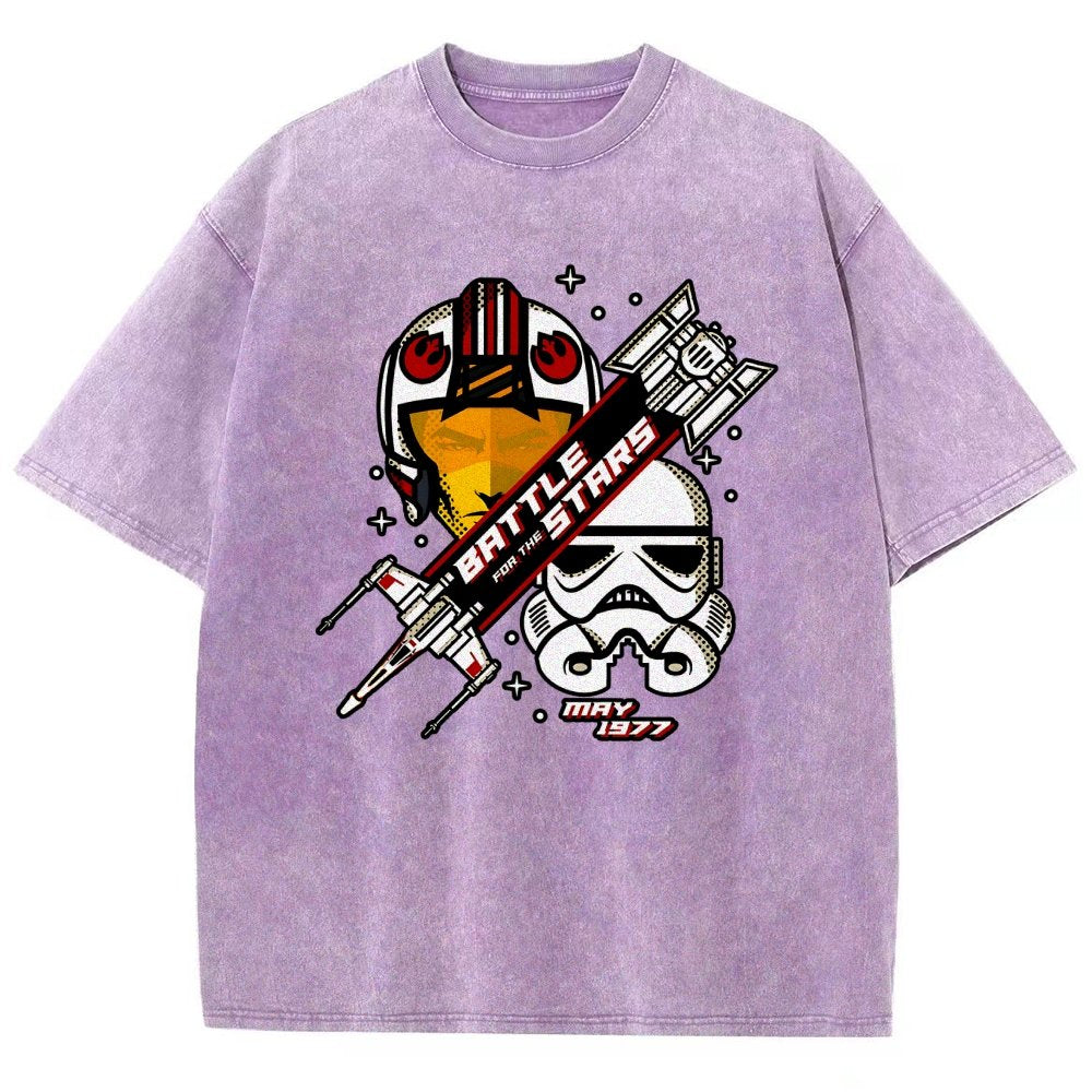 Battle for the Stars Vintage Distressed T-shirt