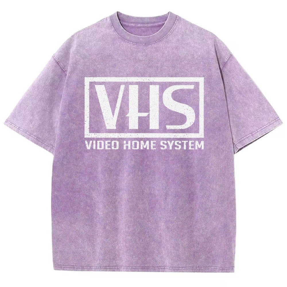 Video Home System Vintage Distressed T-shirt