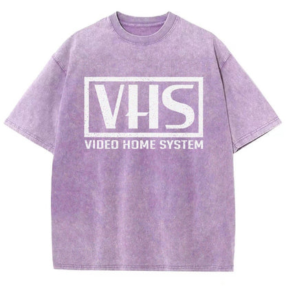 Video Home System Vintage Distressed T-shirt