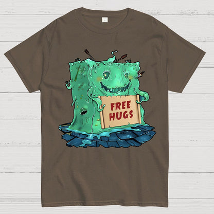 Gelatinous Cube free hugs Geek T-Shirt