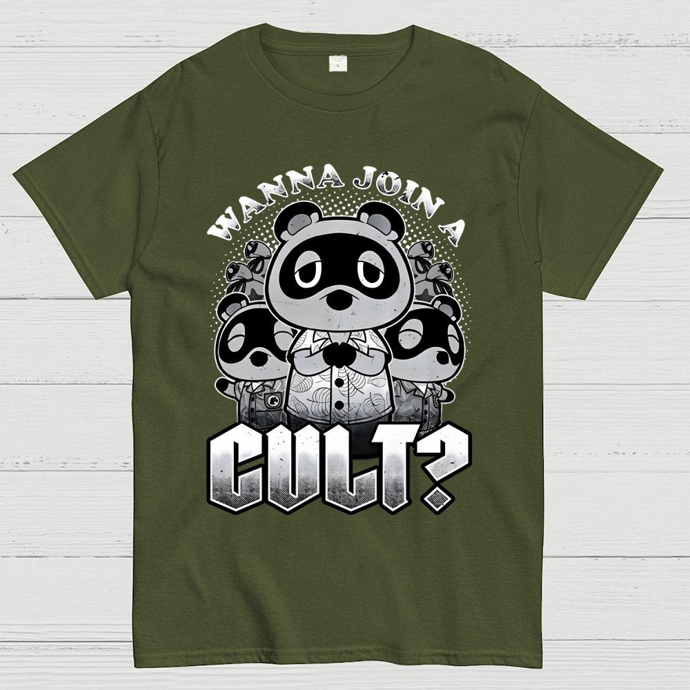 Raccoon Island Cult Geek T-Shirt